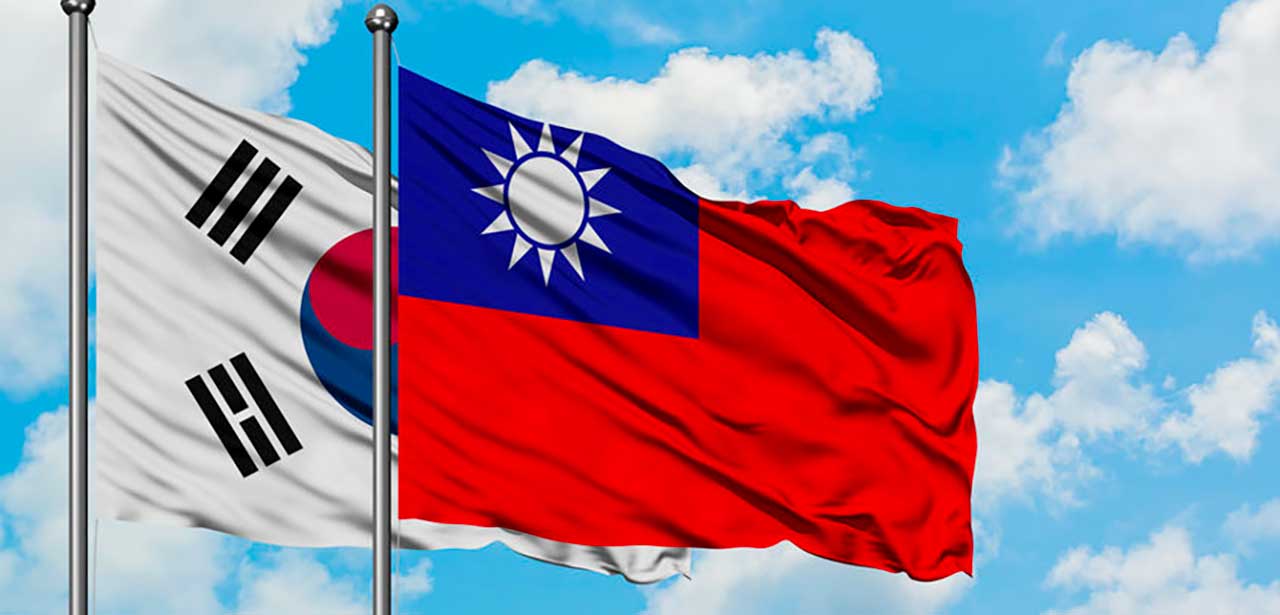 Taïwan et la Corée du Sud